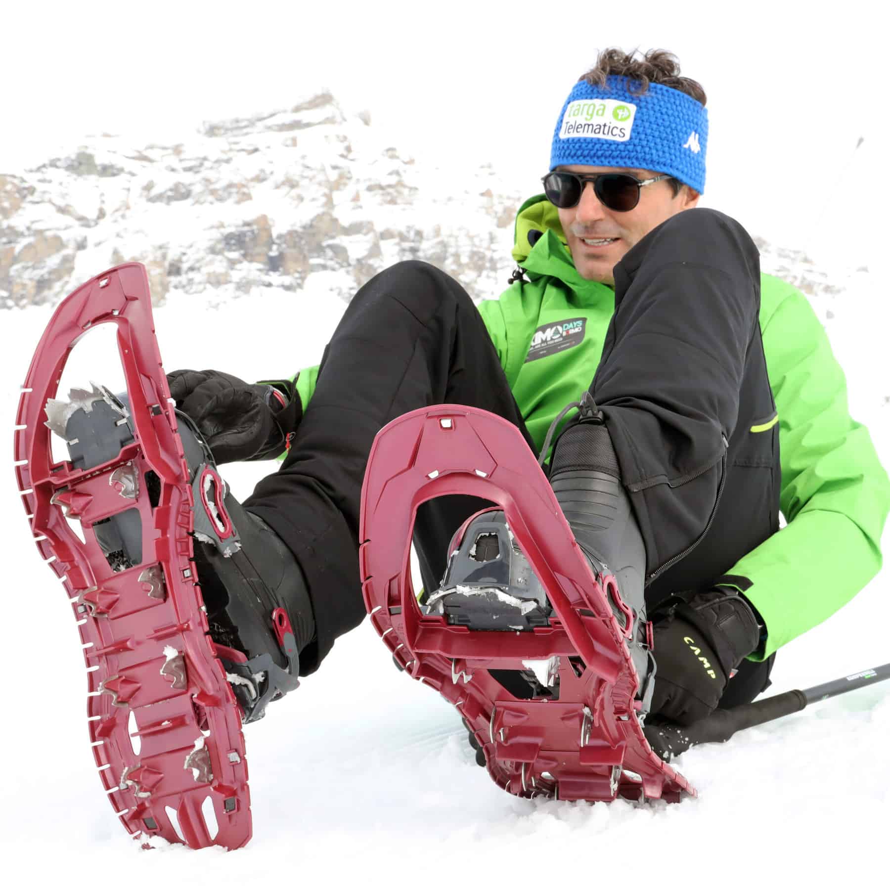 Le ciaspole TSL Symbioz Hyperflex a Cervinia.