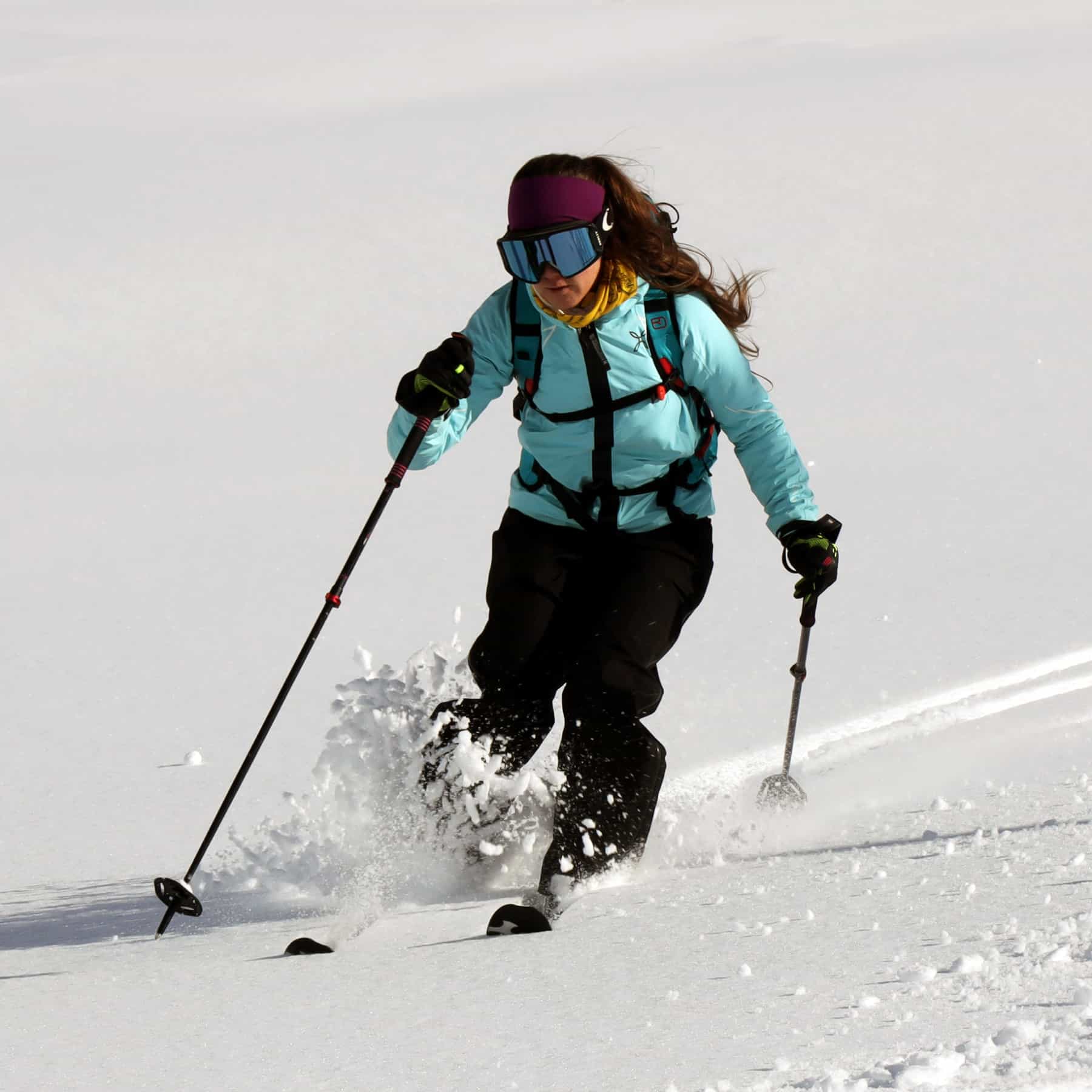 Prova freeride dei bastoni Komperdell Carbon C2 Ultralight.