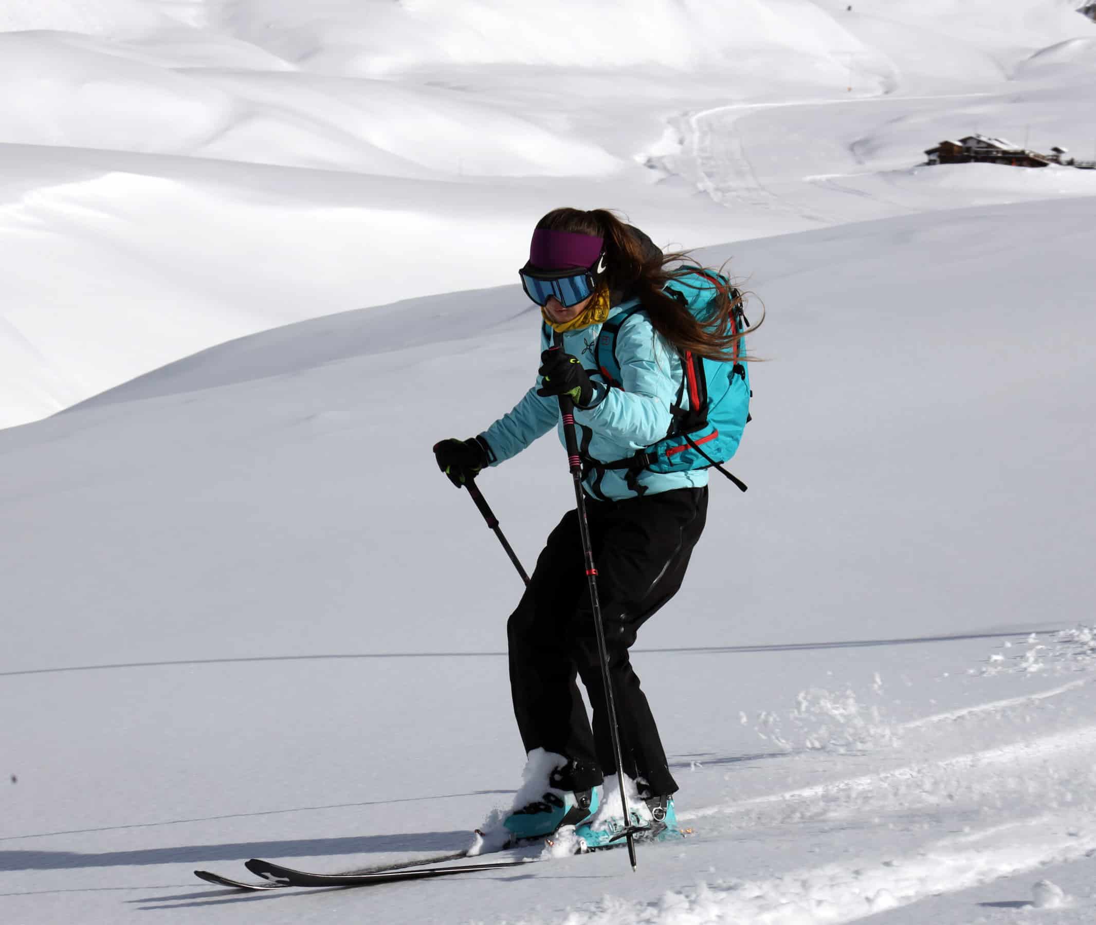 Il bastone Komperdell Carbon C7 Ascent da asci alpinismo e freeride..