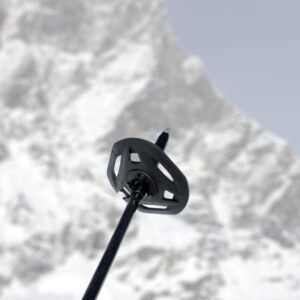 La rotella basculante del bastone Komperdell Carbon C7 Ascent.