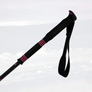 Il lacciolo regolabile del bastone Komperdell Carbon C2 Ultralight.