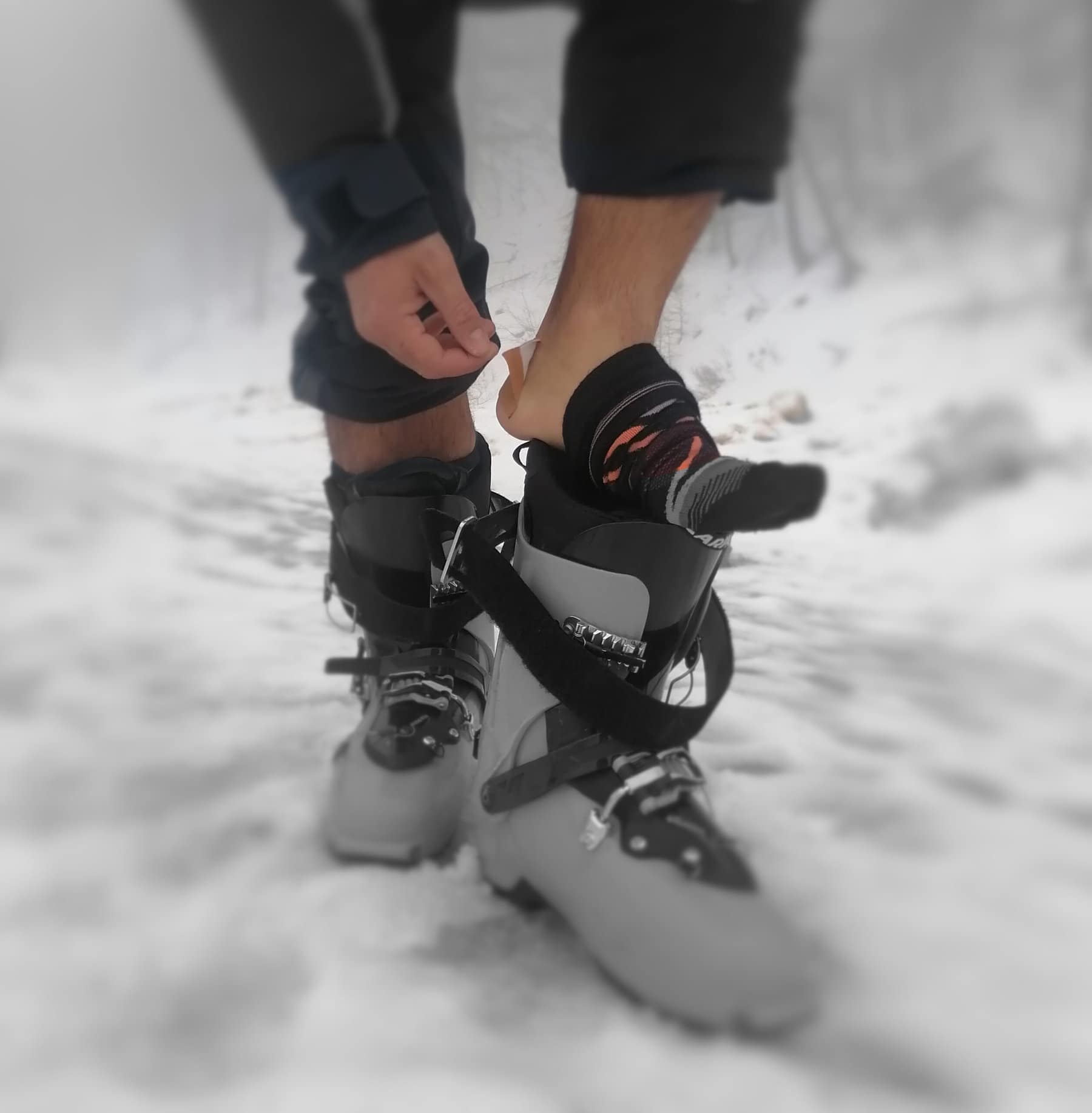 Vesciche piedi infortuni in montagna