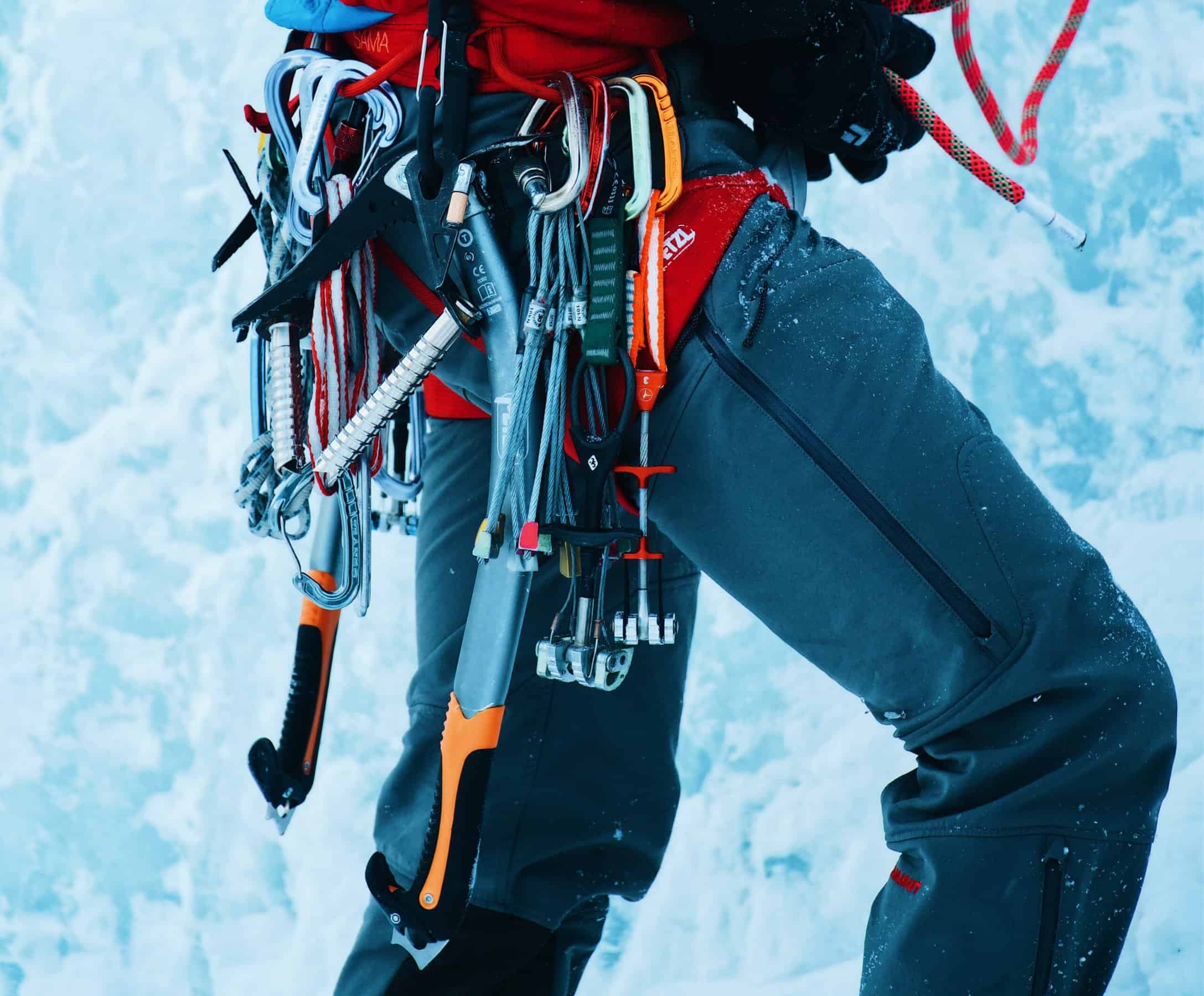 Arrampicata su ghiaccio muovere i primi passi