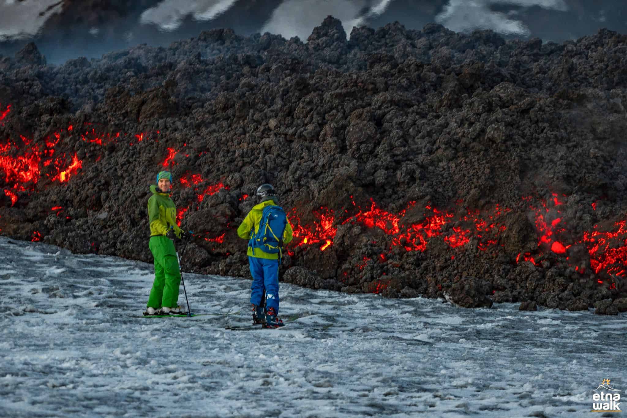 scialpinismo sull'Etna