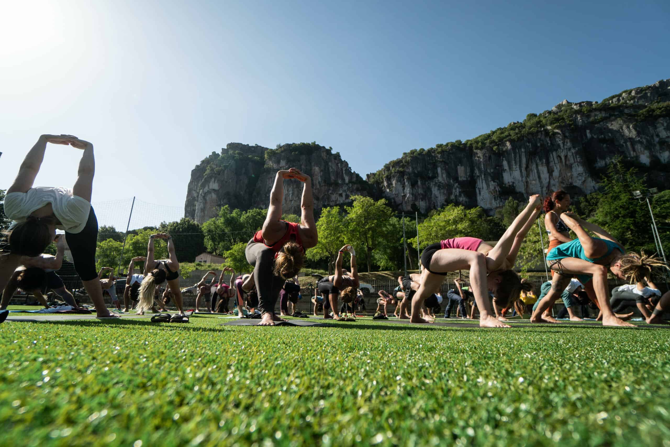 Ulassai Festival evento di Yoga