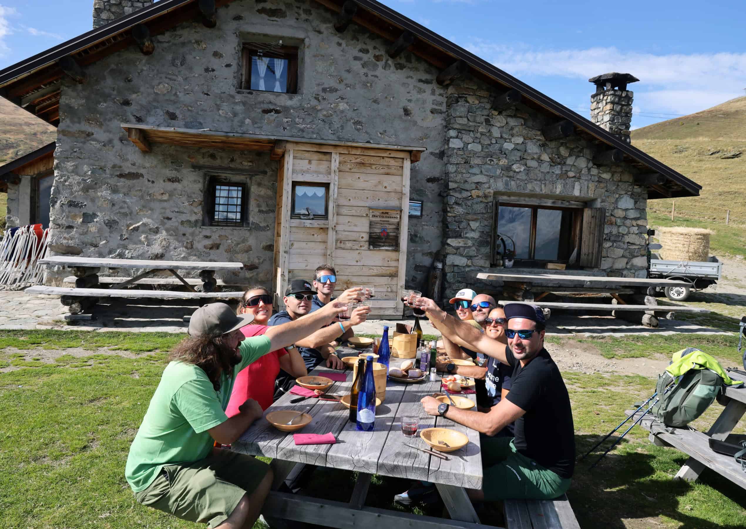 Test estate 2024: meritato pranzo con i tester al termine dei lavori.