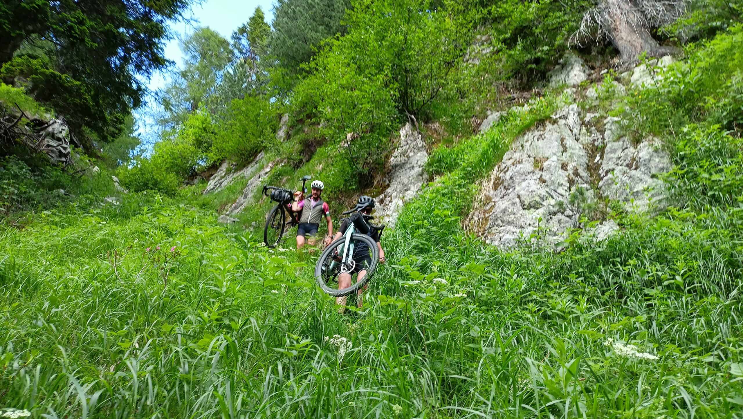 Portage in bici