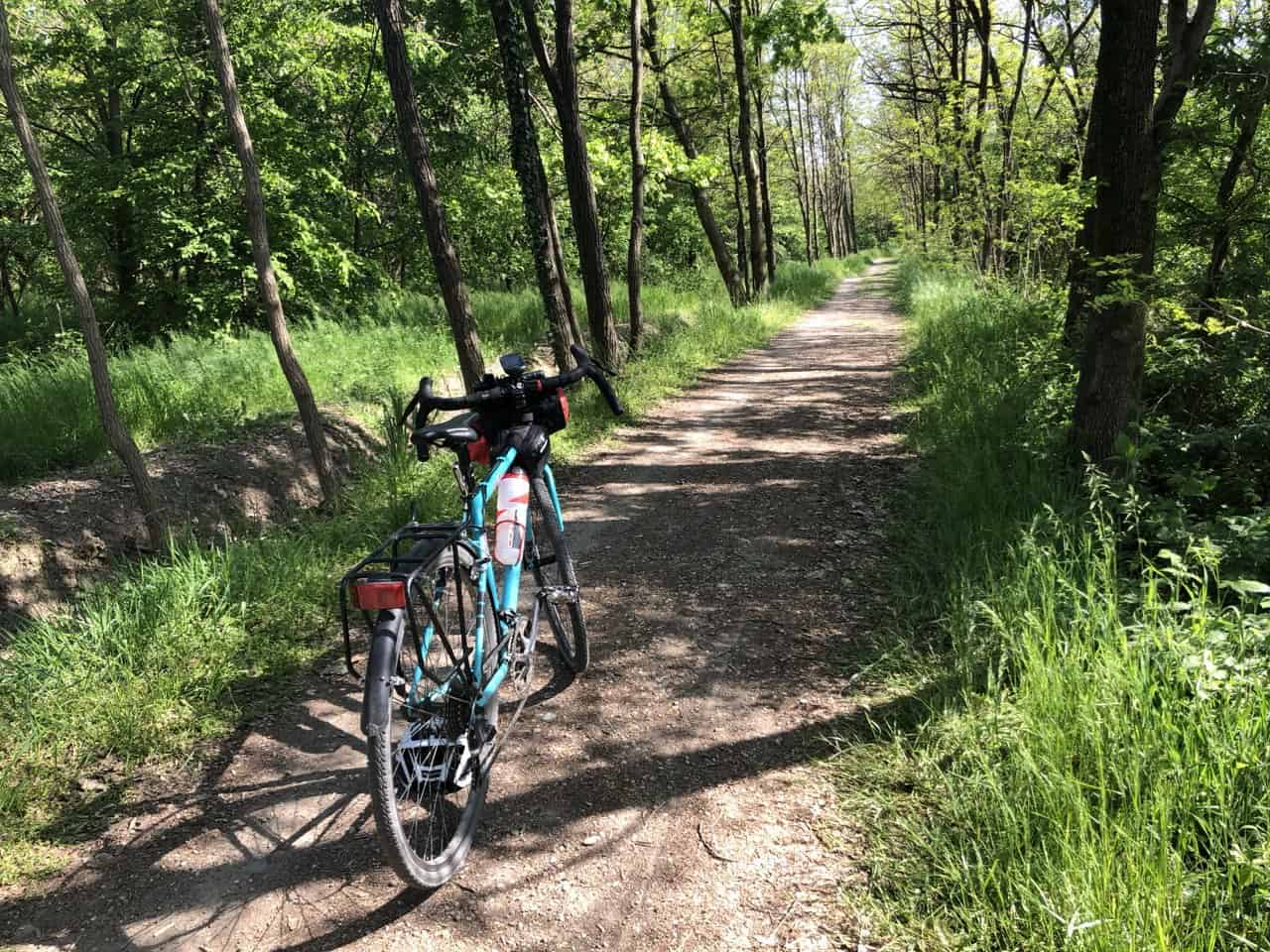 Nei dintorno del Bosco in Città in bici