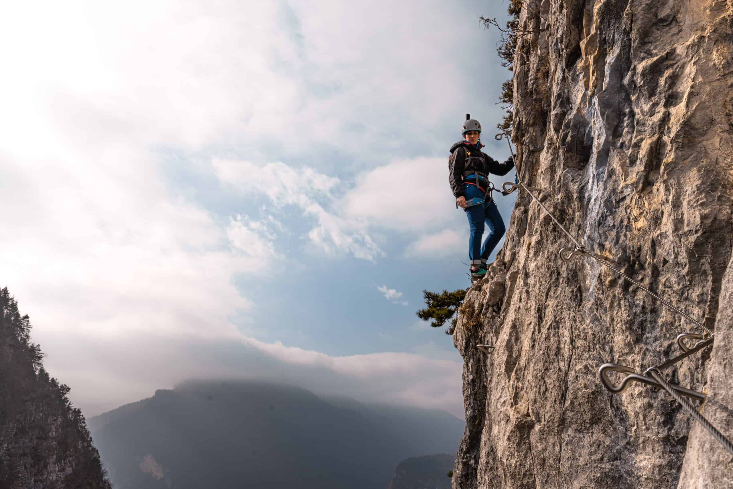attrezzatura per ferrata