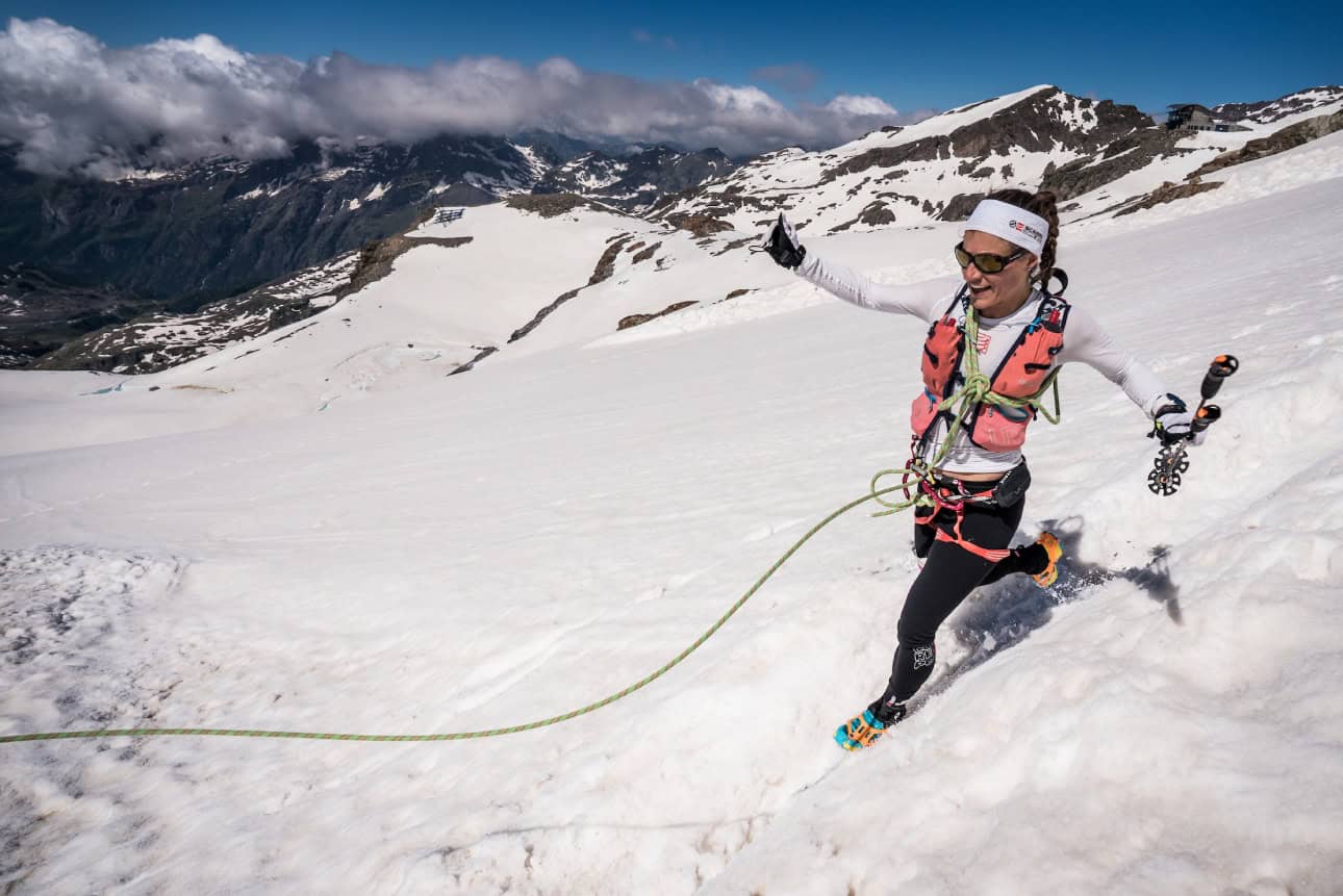 L’americana Hillary Gerardi ama il Monte Rosa, ha vinto sia la gara corta che la lunga, quest’ano torna ancora una volta per la SkyMarathon.