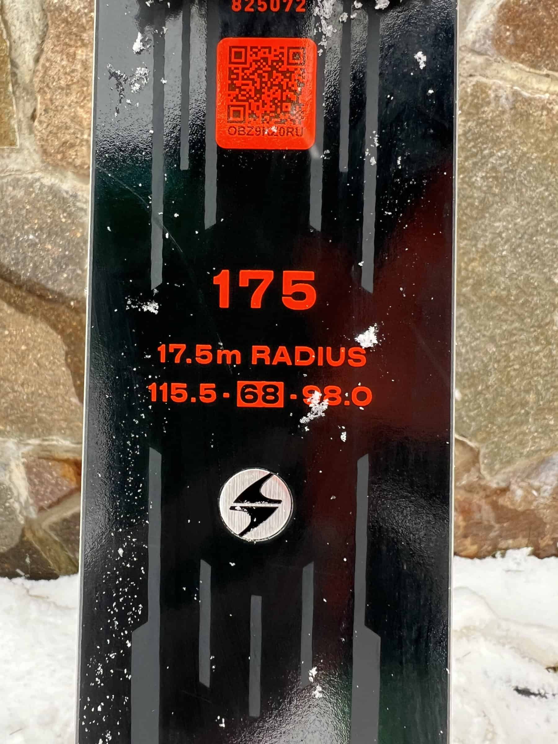 Blizzard Firebird WRC Race Plate 175cm + Marker X Com 14