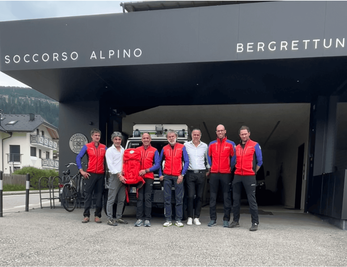 Soccorso Alpino Hochpustertal con zaino Gregory