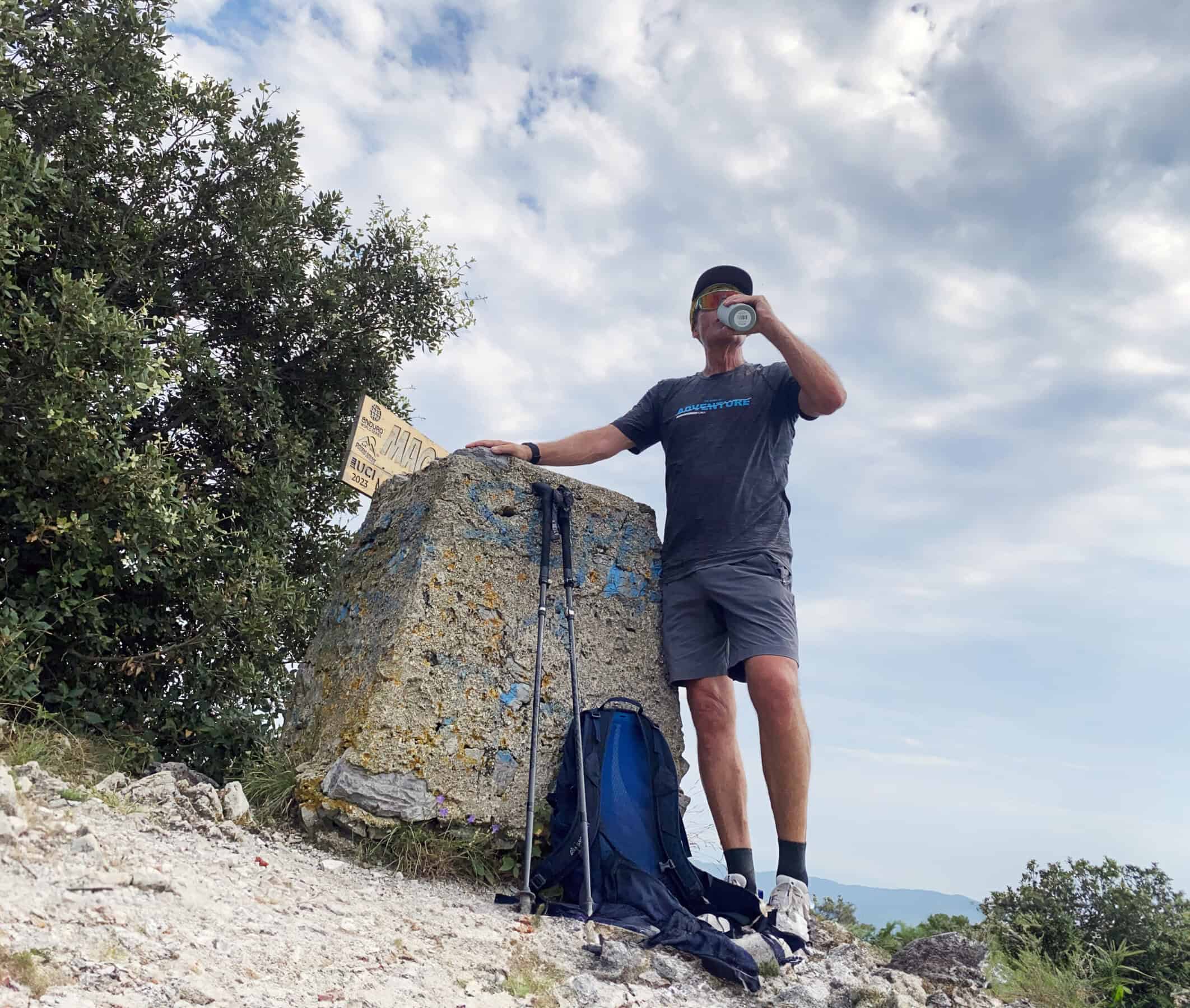 In cima al Monte Mao.