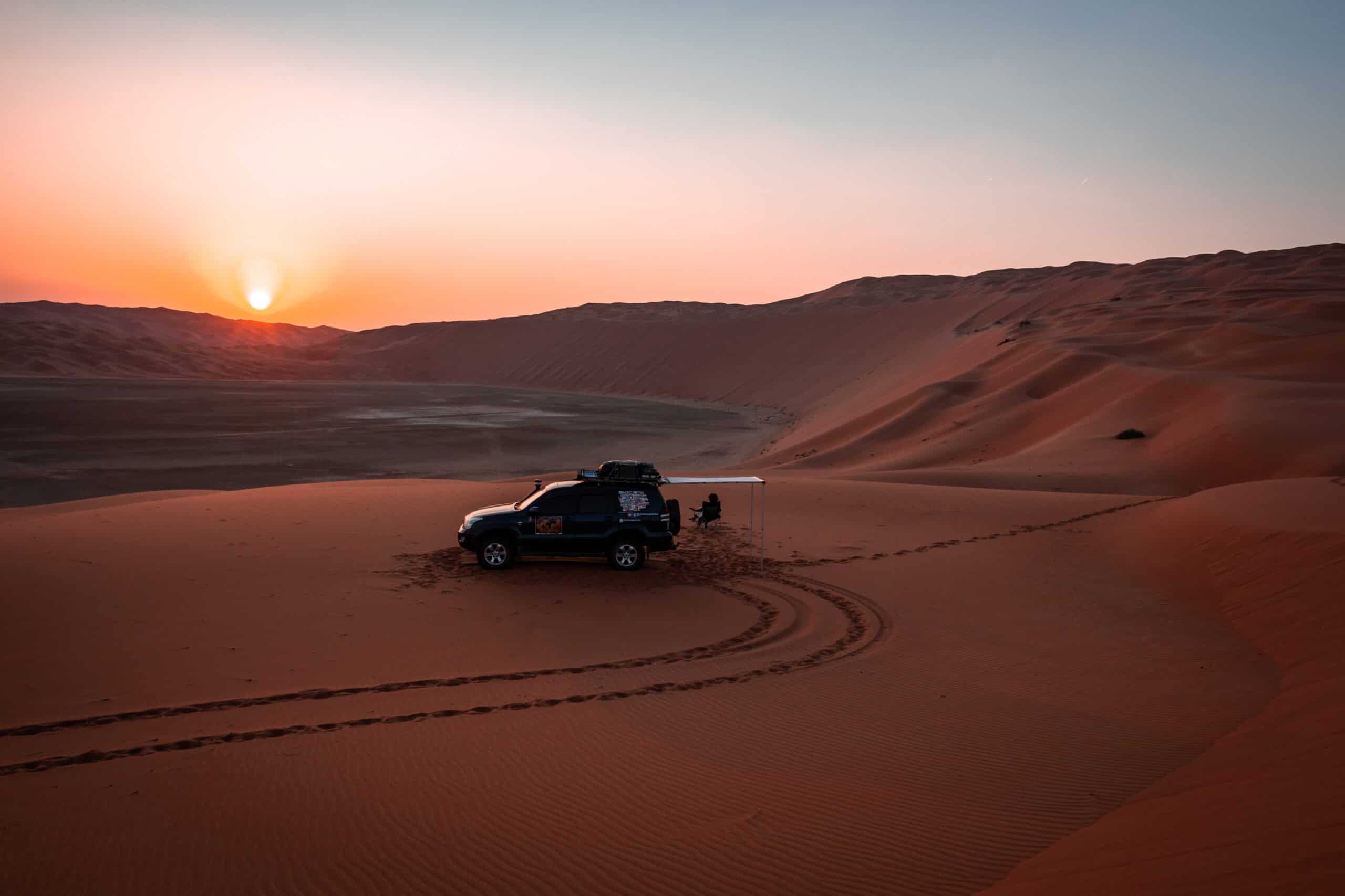 Alveto Expedition in Arabia Saudita, a Rub al Khali.