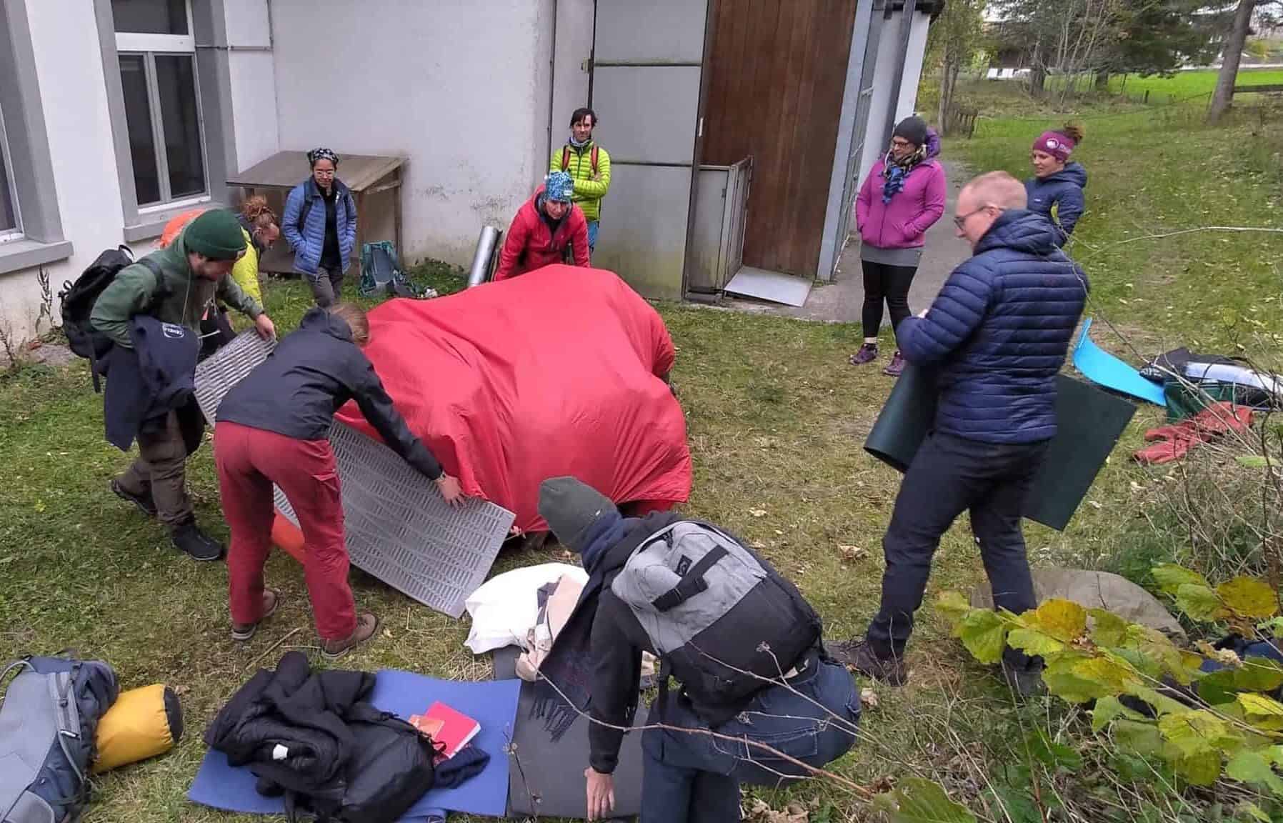Group shelter