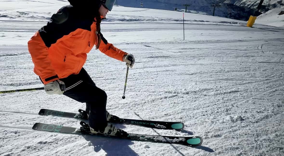 Kaestle RX9 sulle piste di Cervinia.