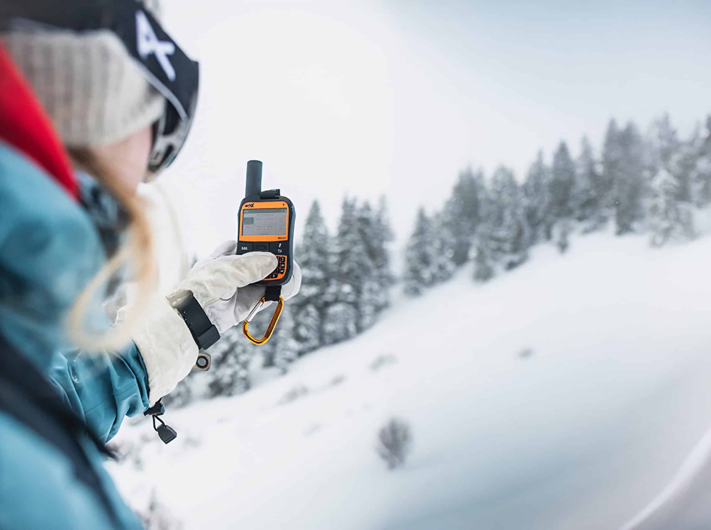 Escursione invernale con Gps Spot X